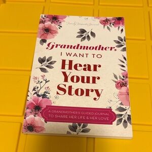 Floral Grandmother and Grandfather Journal